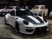 ポルシェ 911(Type997) カレラ EUR-GTRワイドボディキット※公認取得済み KWフロントリフター付き車高調 可変バルブ付きESスポーツマフラー IPEエキマニ 中古車