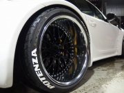 ポルシェ 911(Type997) カレラ EUR-GTRワイドボディキット※公認取得済み KWフロントリフター付き車高調 可変バルブ付きESスポーツマフラー IPEエキマニ 中古車