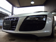 アウディ R8 スパイダー　V10 5.2L　正規ディーラー車　左ハンドル　社外車高調 中古車