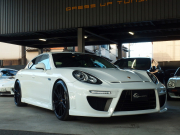 ポルシェ パナメーラ S PDK 正規ディーラー車  後期モデル 左H EUR-GTエアロ ES-22inアルミ LED　エアサス BOSE 中古車