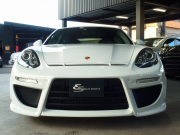 ポルシェ パナメーラ S PDK 正規ディーラー車  後期モデル 左H EUR-GTエアロ ES-22inアルミ LED　エアサス BOSE 中古車