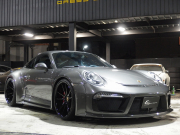 ポルシェ 911(Type991) カレラ 左ハンドル EUR-GTRワイドボディ NAモデル ES可変バルブマフラー 中古車