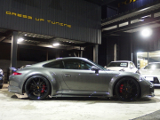 ポルシェ 911(Type991) カレラ 左ハンドル EUR-GTRワイドボディ NAモデル ES可変バルブマフラー 中古車