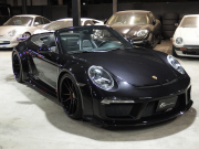 ポルシェ 911(Type991) カレラS カブリオレ EUR-GTRワイドボディ 専用21inアルミ ES可変バルブマフラー 中古車