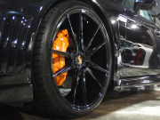 ポルシェ パナメーラ 正規ディーラー車 右ハンドル EUR-GTエアロ 22inアルミ　ESダウンサス　前後シートヒーター 中古車