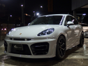 ポルシェ マカン ターボ EUR-GTエアロ ESダウンサス ES22inアルミ LCA 中古車