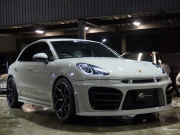 ポルシェ マカン ターボ EUR-GTエアロ ESダウンサス ES22inアルミ LCA 中古車