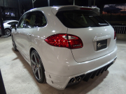 ポルシェ&nbsp;カイエン&nbsp;S　正規ディーラー車　左ハンドル　EURエアロ　外22inアルミ　ダウンサス　サンルーフ&nbsp;中古車