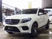 メルセデスベンツ GLE GLE350d　4マチック　スポーツ　AMG43純正フロントグリル　社外22インチアルミ 中古車