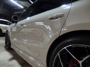 ポルシェ&nbsp;マカン&nbsp;ターボ　PDK 正規ディーラー車　スポーツクロノパッケージ　レッドレザー　EUR-GTエアロ　22inアルミ&nbsp;中古車