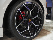 ポルシェ&nbsp;マカン&nbsp;ターボ　PDK 正規ディーラー車　スポーツクロノパッケージ　レッドレザー　EUR-GTエアロ　22inアルミ&nbsp;中古車