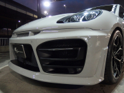 ポルシェ&nbsp;マカン&nbsp;ターボ　PDK 正規ディーラー車　スポーツクロノパッケージ　レッドレザー　EUR-GTエアロ　22inアルミ&nbsp;中古車