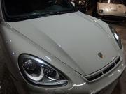 ポルシェ&nbsp;カイエン&nbsp;ターボ　正規ディーラー車　左ハンドル　EUR-GTエアロ　22inアルミ　サンルーフ　エアサス　&nbsp;中古車