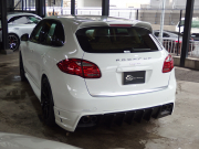 ポルシェ カイエン 2014年モデル　ベース　EUR-GTエアロ　ES22inアルミ　ESダウンサス　ESスポーツマフラー　 中古車