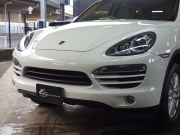 ポルシェ&nbsp;カイエン&nbsp;ワンオーナー　正規ディーラー車　右ハンドル　ベージュレザー&nbsp;中古車