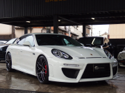 ポルシェ パナメーラ エディション 2016年モデル EUR-GTエアロ ES22インチアルミ ESダウンサス ESスポーツマフラー  中古車
