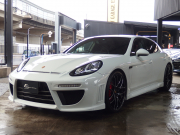 ポルシェ パナメーラ エディション 2016年モデル EUR-GTエアロ ES22インチアルミ ESダウンサス ESスポーツマフラー  中古車