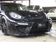 ポルシェ パナメーラ 後期 EUR-GTエアロ ES22インチアルミ ESスポーツマフラー ESダウンサス 正規ディーラー車 ベージュ×ブラックレザー 中古車