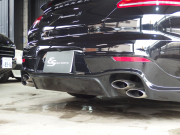 ポルシェ パナメーラ 後期 EUR-GTエアロ ES22インチアルミ ESスポーツマフラー ESダウンサス 正規ディーラー車 ベージュ×ブラックレザー 中古車