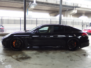 ポルシェ パナメーラ 後期 EUR-GTエアロ ES22インチアルミ ESスポーツマフラー ESダウンサス 正規ディーラー車 ベージュ×ブラックレザー 中古車