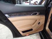 ポルシェ パナメーラ 後期 EUR-GTエアロ ES22インチアルミ ESスポーツマフラー ESダウンサス 正規ディーラー車 ベージュ×ブラックレザー 中古車