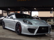 ポルシェ&nbsp;パナメーラ&nbsp;S スポーツクロノPKG 後期モデル　EUR-GTエアロ　ES22インチ　スマートキー　イージークローザー　前後シートヒーター&nbsp;中古車