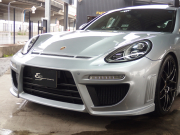 ポルシェ&nbsp;パナメーラ&nbsp;S スポーツクロノPKG 後期モデル　EUR-GTエアロ　ES22インチ　スマートキー　イージークローザー　前後シートヒーター&nbsp;中古車