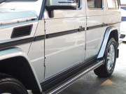 メルセデスベンツ Gクラス G350 ブルーテック　正規ディーラー車　右ハンドル　サンルーフ  アダプティブクルーズコントロール　ブラックレザーシート 中古車