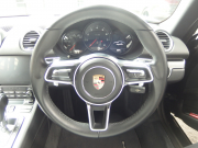 ポルシェ&nbsp;718 ケイマン&nbsp;正規ディーラー車　ブラックレザーシート　純正ナビ　バックカメラ　電動格納ミラー　オートライト  パークトロニック　純正アルミ&nbsp;中古車