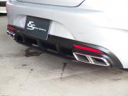 メルセデスベンツ&nbsp;Sクラス&nbsp;S550クーペ　後期63ルック　後期テールレンズ　社外20inアルミ　ローダウン  パノラマガラスルーフ　ブルメスター&nbsp;中古車