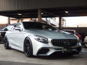 メルセデスベンツ&nbsp;Sクラス&nbsp;S550クーペ　後期63ルック　後期テールレンズ　社外20inアルミ　ローダウン  パノラマガラスルーフ　ブルメスター&nbsp;中古車