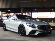 メルセデスベンツ&nbsp;Sクラス&nbsp;S550クーペ　後期63ルック　後期テールレンズ　社外20inアルミ　ローダウン  パノラマガラスルーフ　ブルメスター&nbsp;中古車
