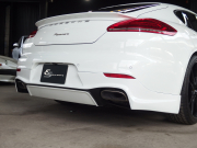 ポルシェ パナメーラ 正規ディーラー車  右ハンドル  EUR-GTエアロ  22inアルミ　ESダウンサス 中古車