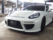 ポルシェ パナメーラ 正規ディーラー車  右ハンドル  EUR-GTエアロ  22inアルミ　ESダウンサス 中古車
