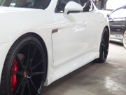 ポルシェ パナメーラ 正規ディーラー車  右ハンドル  EUR-GTエアロ  22inアルミ　ESダウンサス 中古車