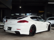 ポルシェ パナメーラ 正規ディーラー車  右ハンドル  EUR-GTエアロ  22inアルミ　ESダウンサス 中古車