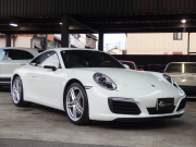 ポルシェ 911(Type991.2) 正規ディーラー車　右ハンドル　純正ナビCarPlay付き　社外バックカメラ　純正19インチアルミ　 中古車