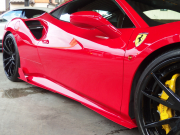 フェラーリ 488GTB 新車並行　ロベルタフロントリフター　フォージーアート21/22インチアルミ　ES可変バルブマフラー　ESエアロニウム（F /Sカナード） 中古車