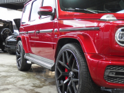 AMG Gクラス G63 AMGレザーエクスクルーシブパッケージ　左ハンドル　WALD24inアルミ　アイバッハダウンサス　電動サイドステップ　 中古車