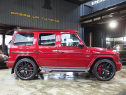 AMG Gクラス G63 AMGレザーエクスクルーシブパッケージ　左ハンドル　WALD24inアルミ　アイバッハダウンサス　電動サイドステップ　 中古車