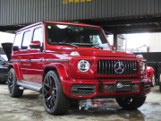 AMG Gクラス G63 AMGレザーエクスクルーシブパッケージ　左ハンドル　WALD24inアルミ　アイバッハダウンサス　電動サイドステップ　 中古車