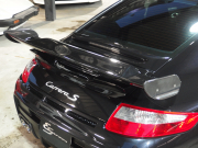 ポルシェ 911(Type997) カレラS 右ハンドル　正規ディーラー車　サンルーフ　EUR-GTエアロ　ESダウンサス　ESスポーツマフラー　社外19inアルミ 中古車