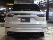 ポルシェ カイエン スポーツクロノパッケージ　EUR-GTエアロ　社外22in クレヨンオールペイント　エントリードライブ  CarPlay エアサス 中古車