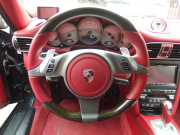 ポルシェ 911(Type997) カレラSカブリオレ　スポーツクロノPKG レッドレザー インテリア　ES可変バルブマフラー　社外ダックテール 中古車