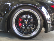 ポルシェ 911(Type997) カレラSカブリオレ　スポーツクロノPKG レッドレザー インテリア　ES可変バルブマフラー　社外ダックテール 中古車