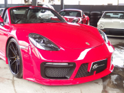 ポルシェ&nbsp;718 ボクスター&nbsp;EUR-GTワイドボディキット　専用21インチアルミホイール　社外ローダウンサス　スポクロPKG&nbsp;中古車