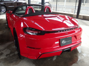ポルシェ&nbsp;718 ボクスター&nbsp;EUR-GTワイドボディキット　専用21インチアルミホイール　社外ローダウンサス　スポクロPKG&nbsp;中古車
