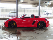 ポルシェ&nbsp;718 ボクスター&nbsp;EUR-GTワイドボディキット　専用21インチアルミホイール　社外ローダウンサス　スポクロPKG&nbsp;中古車