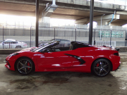 シボレー&nbsp;コルベット&nbsp;コンバーチブル　正規ディーラー車　走行5千km　フロントリフター　純正アルミホイール&nbsp;中古車