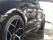 ポルシェ&nbsp;マカン&nbsp;ターボ　2016yモデル　正規ディーラー車　右ハンドル　EUR-GTエアロ　ES22インチアルミホイール　ESローダウンサス&nbsp;中古車